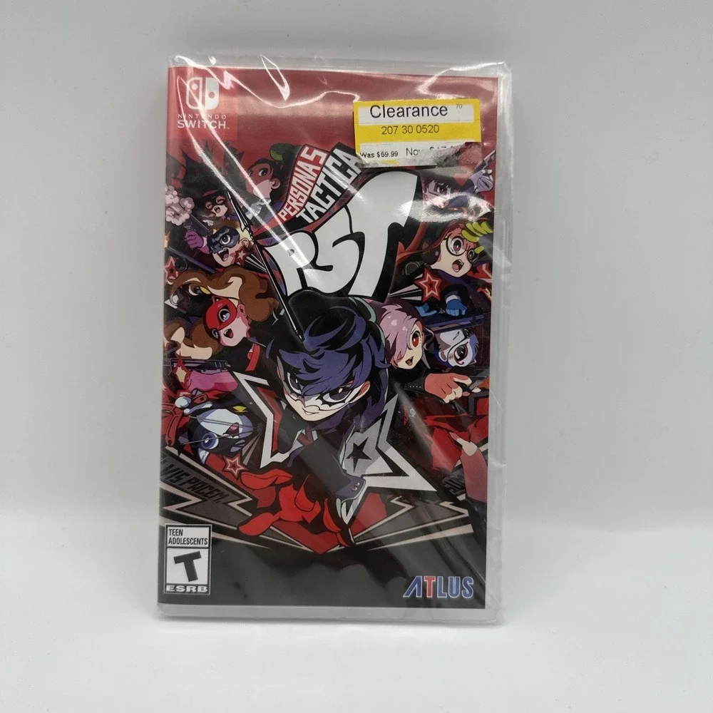 Persona 5 Tactica - Nintendo Switch SEALED